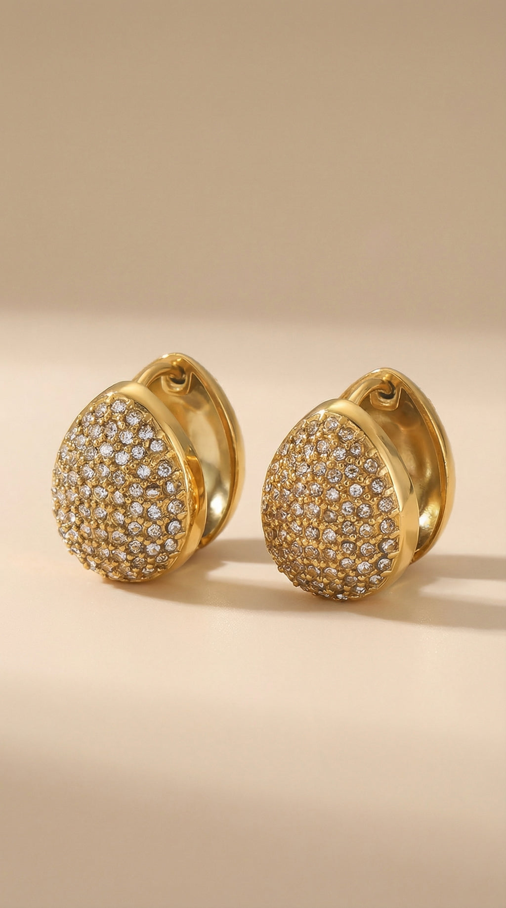 Orb CZ Huggies
