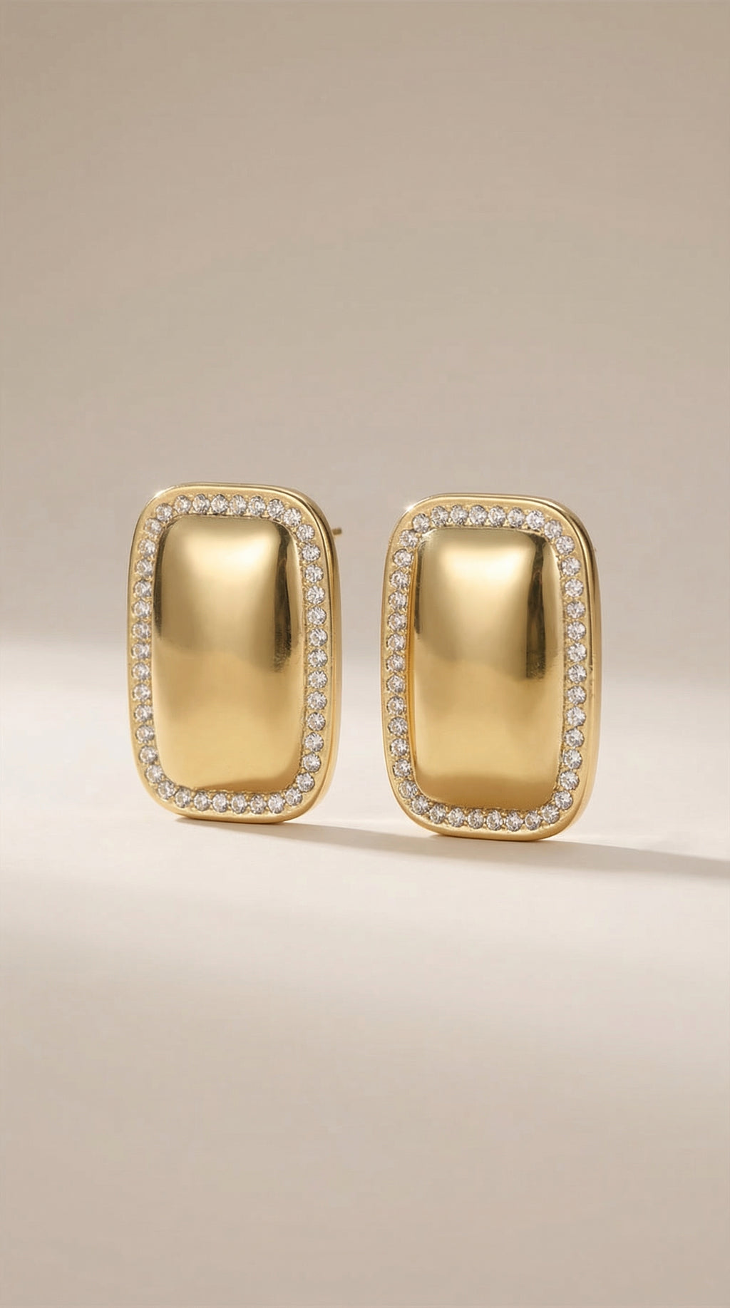 High Fashion Form Studs – Bold