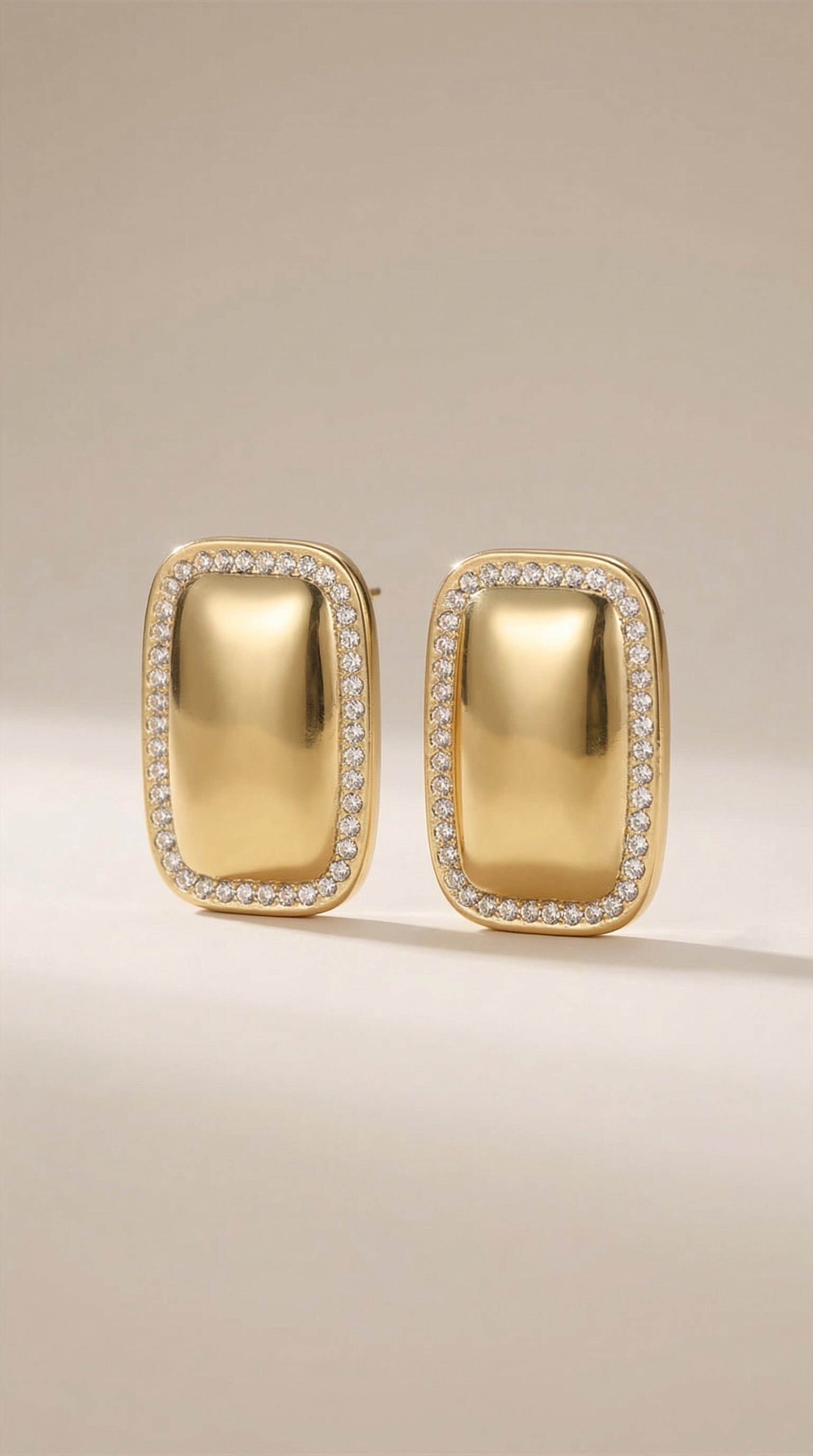 High Fashion Form Studs – Bold