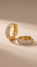 Classic Pavé Hoops