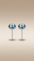 Rainbow Crystal Stud