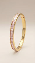 Pink Radiance Pavé Bangle