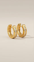 Letter Band Hoops - Oria