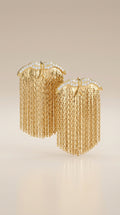 Golden Fringe Drops
