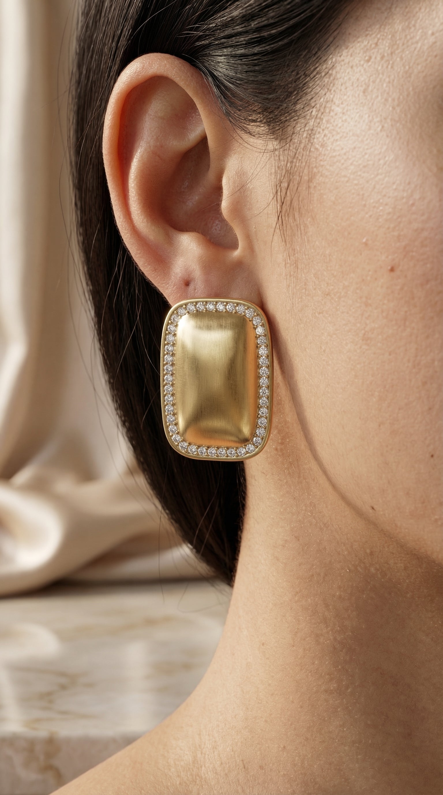 High Fashion Form Studs – Bold