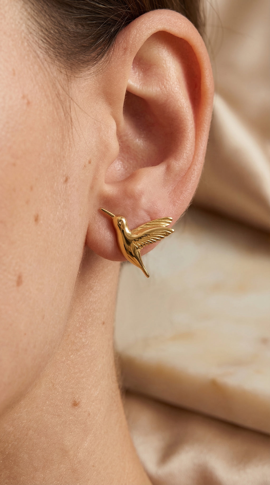Lucky Bird Studs