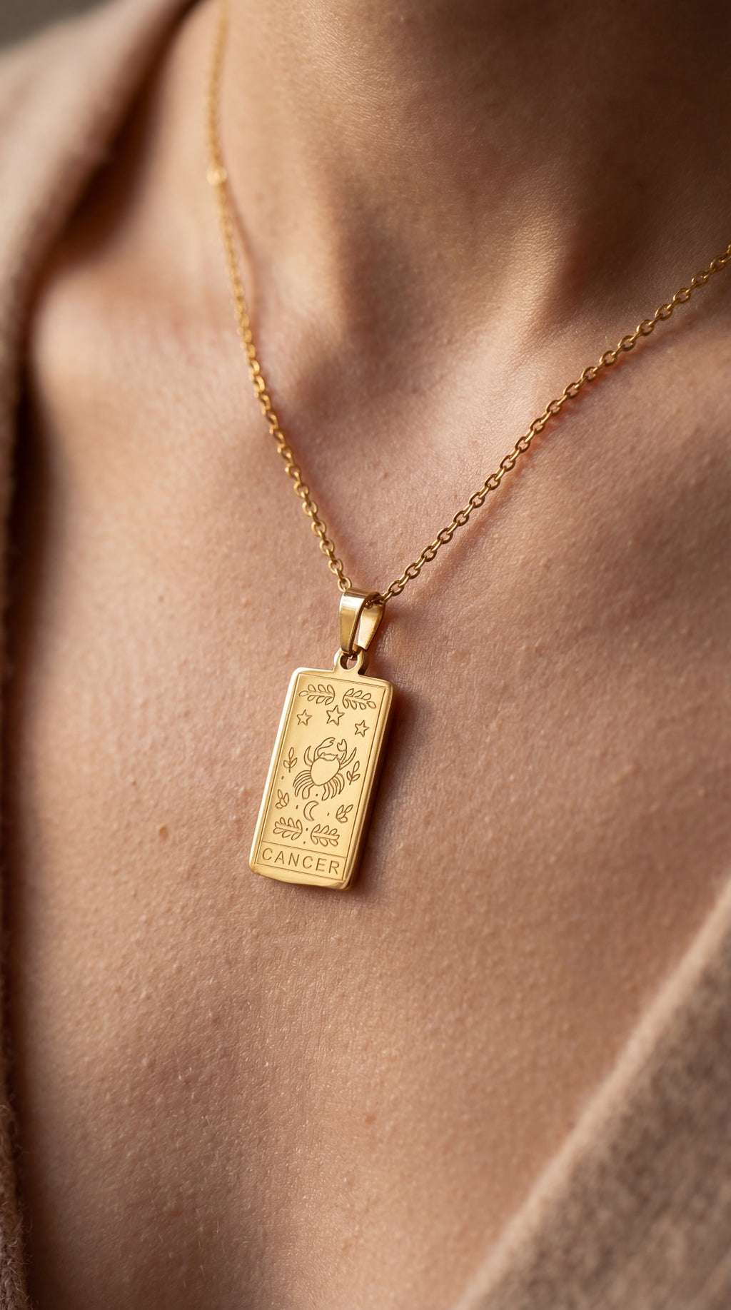 Studio Zodiac Necklace - Cancer