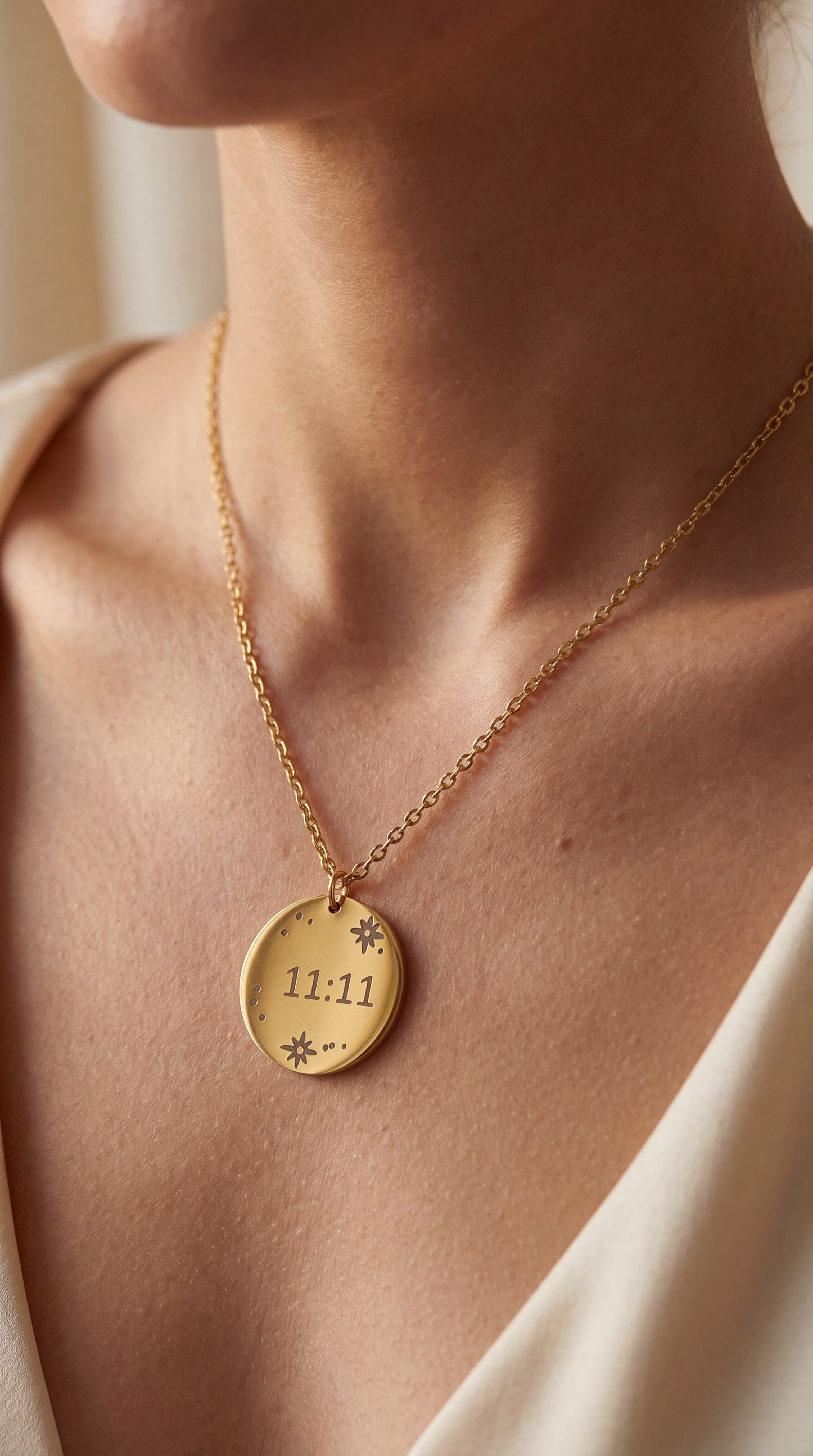 11:11 Coin Necklace