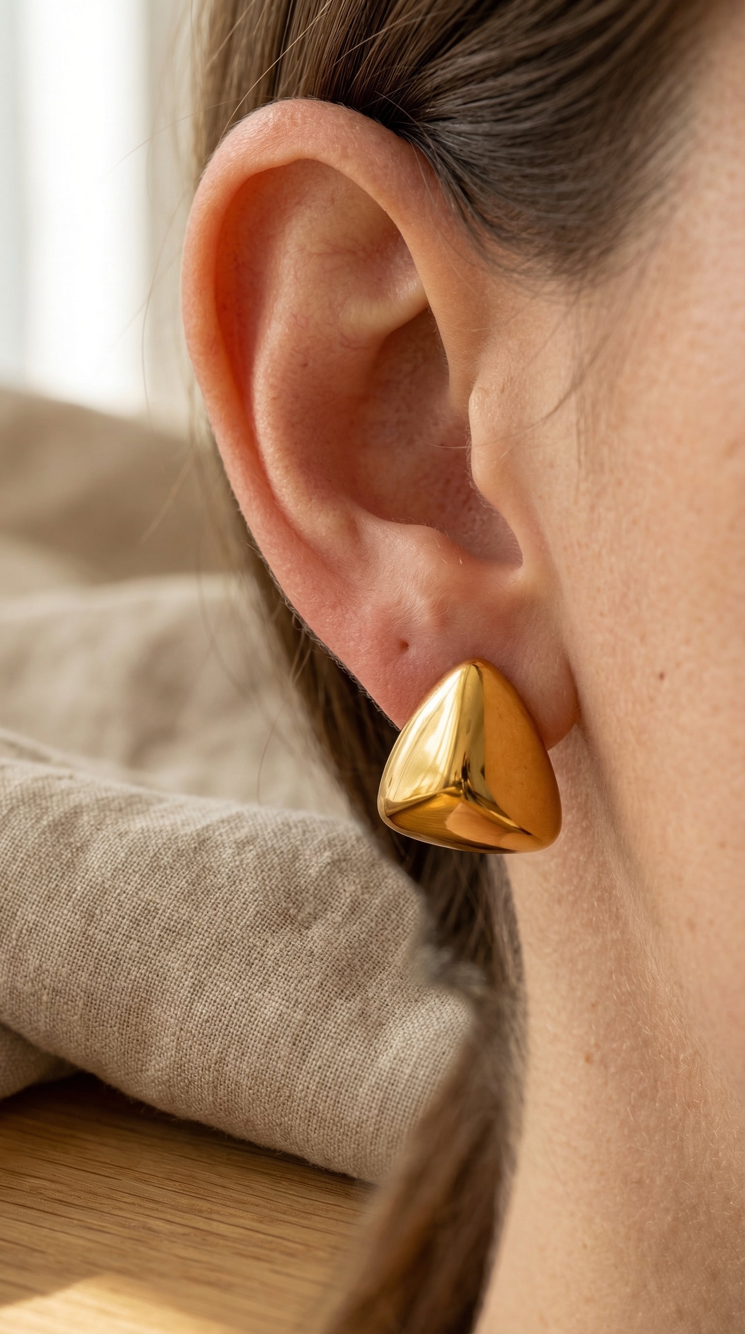 High Fashion Soft Cube Studs
