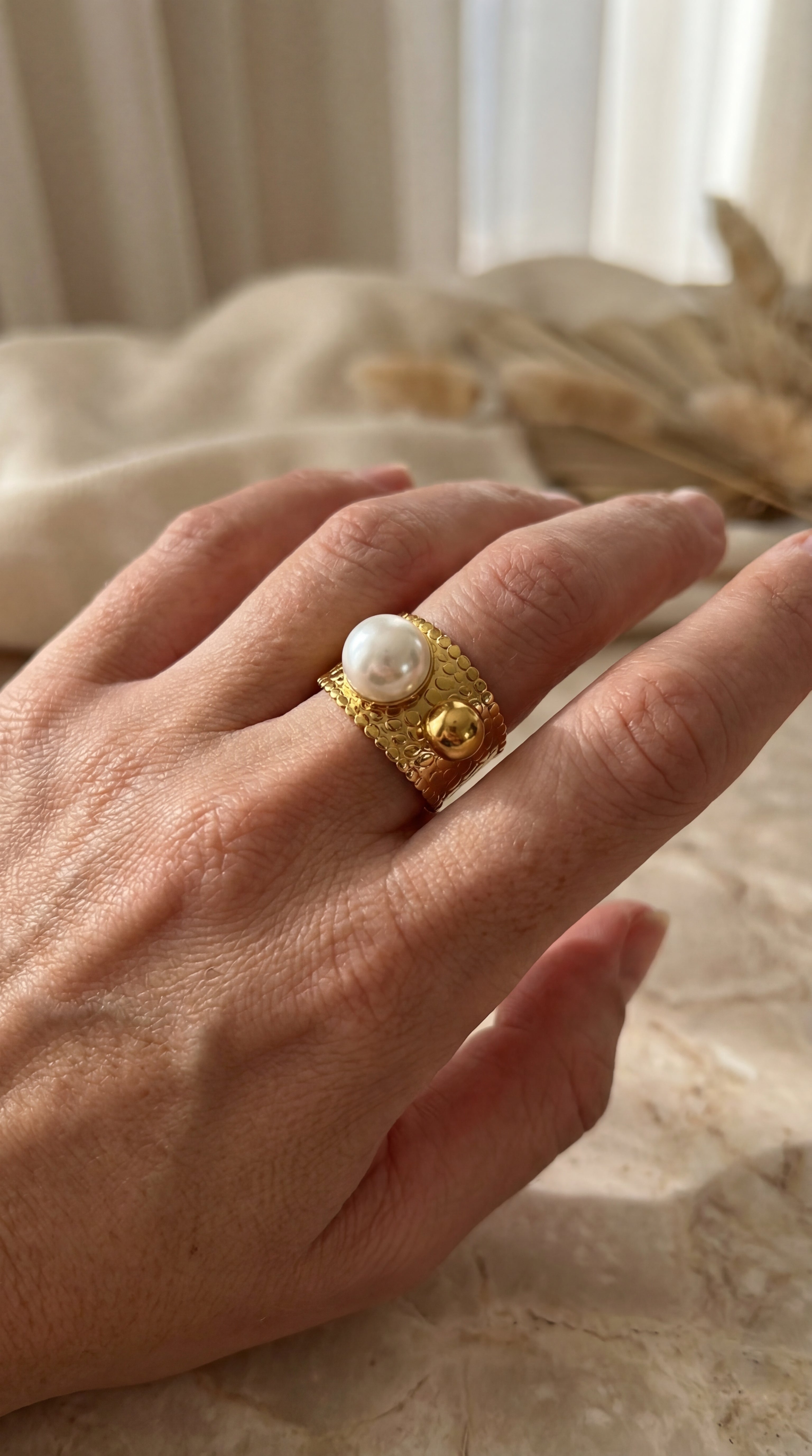Pearl Runway Edit Ring