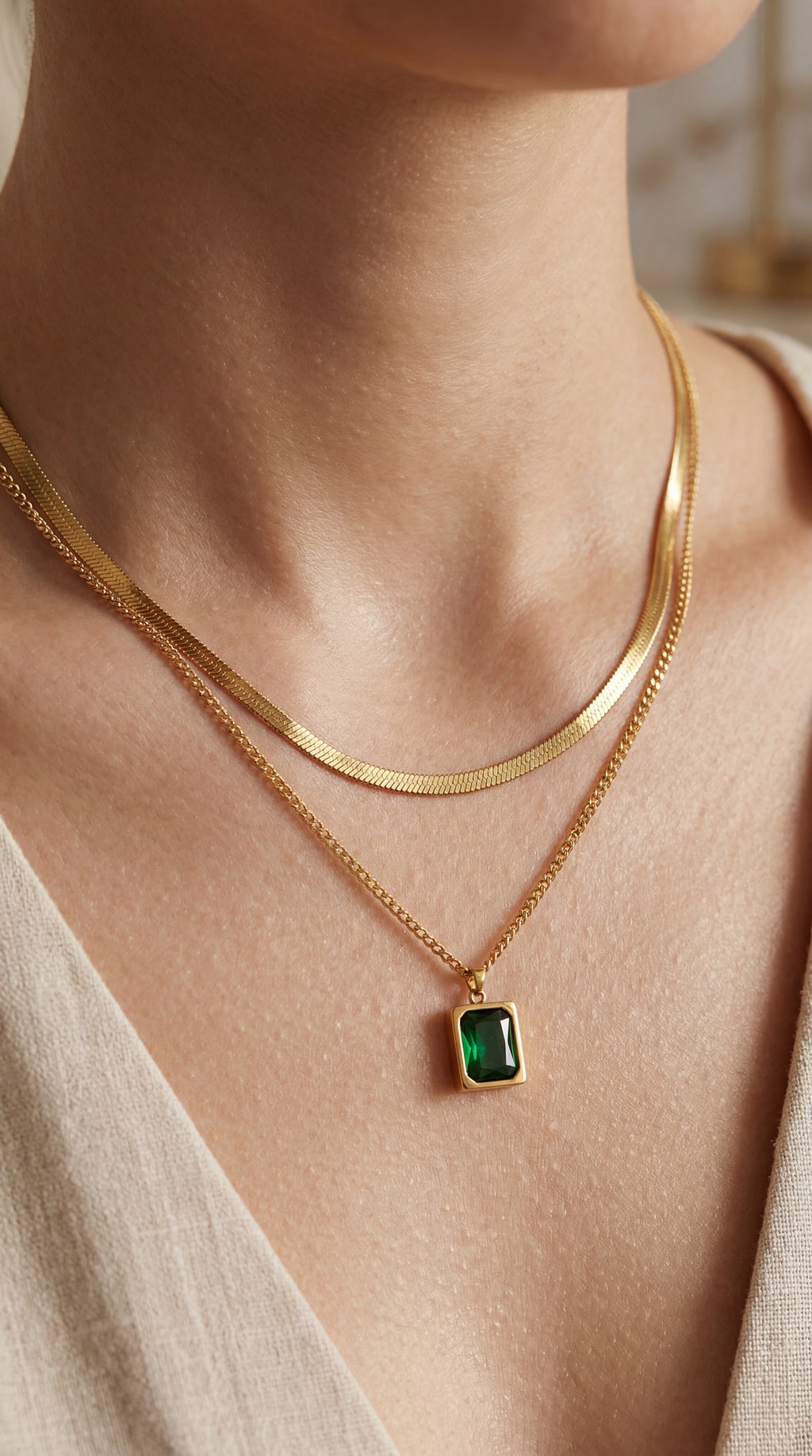 Green Radiance Necklace