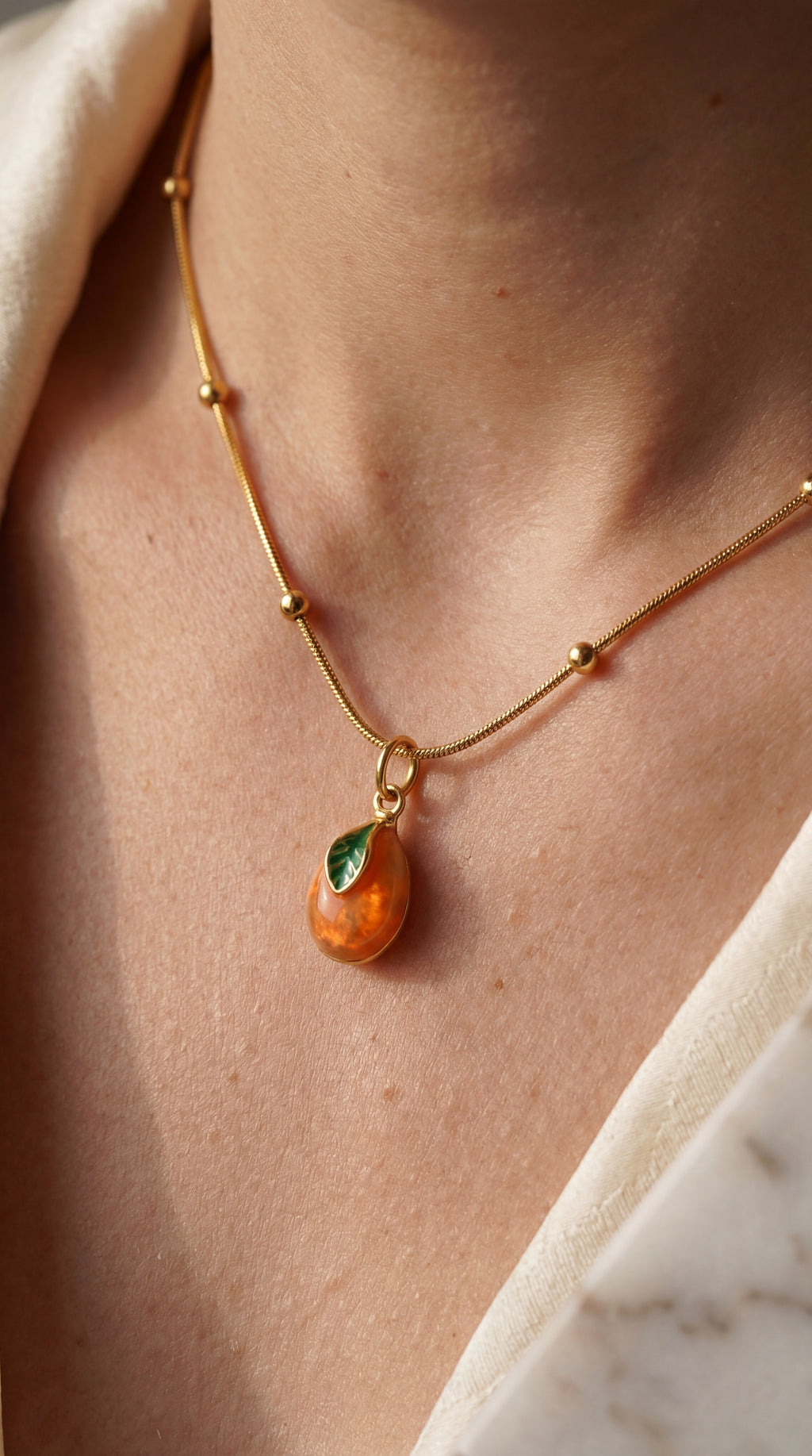 Citrus Charm Necklace