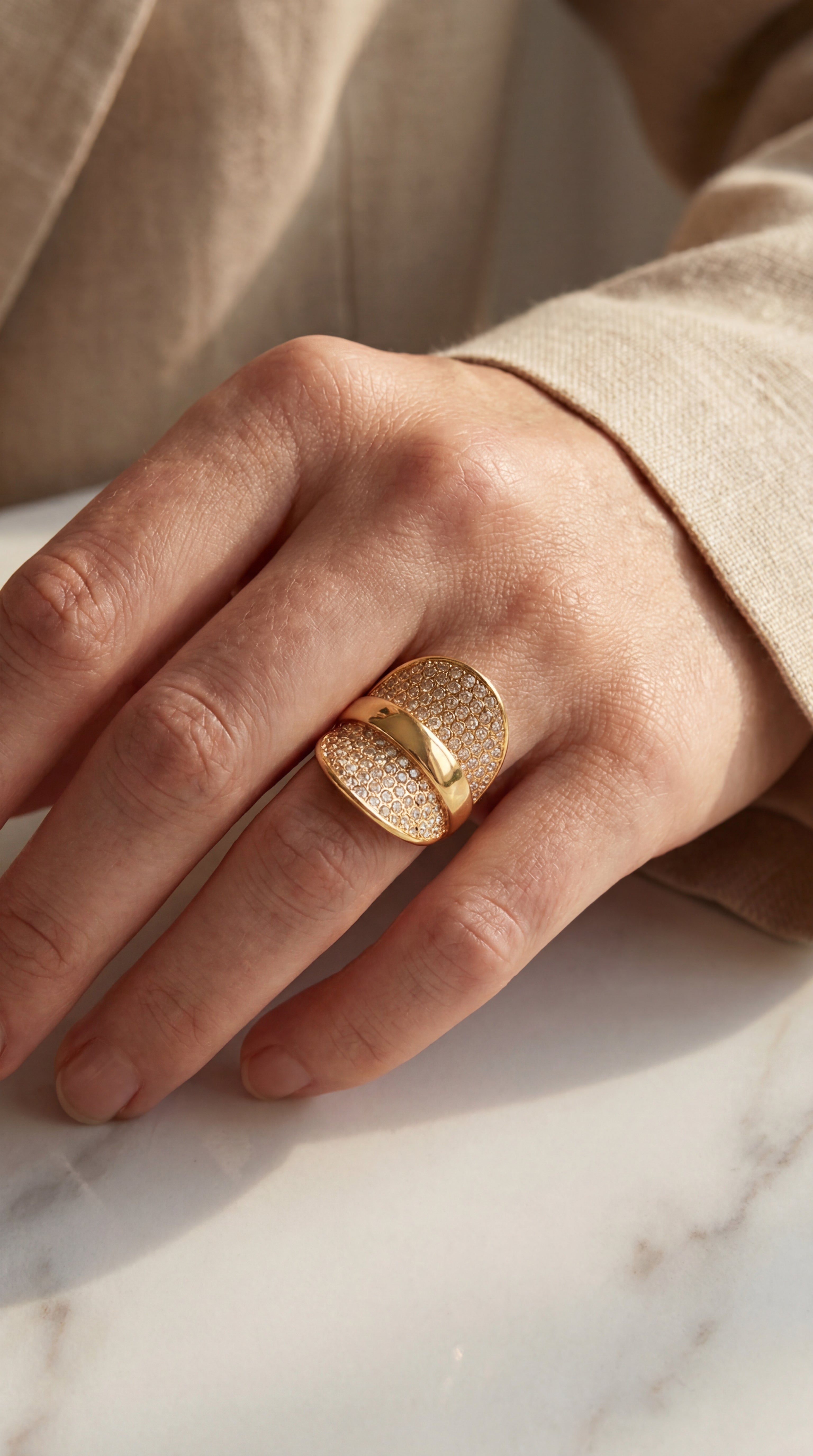 Opera Couture Statement Ring