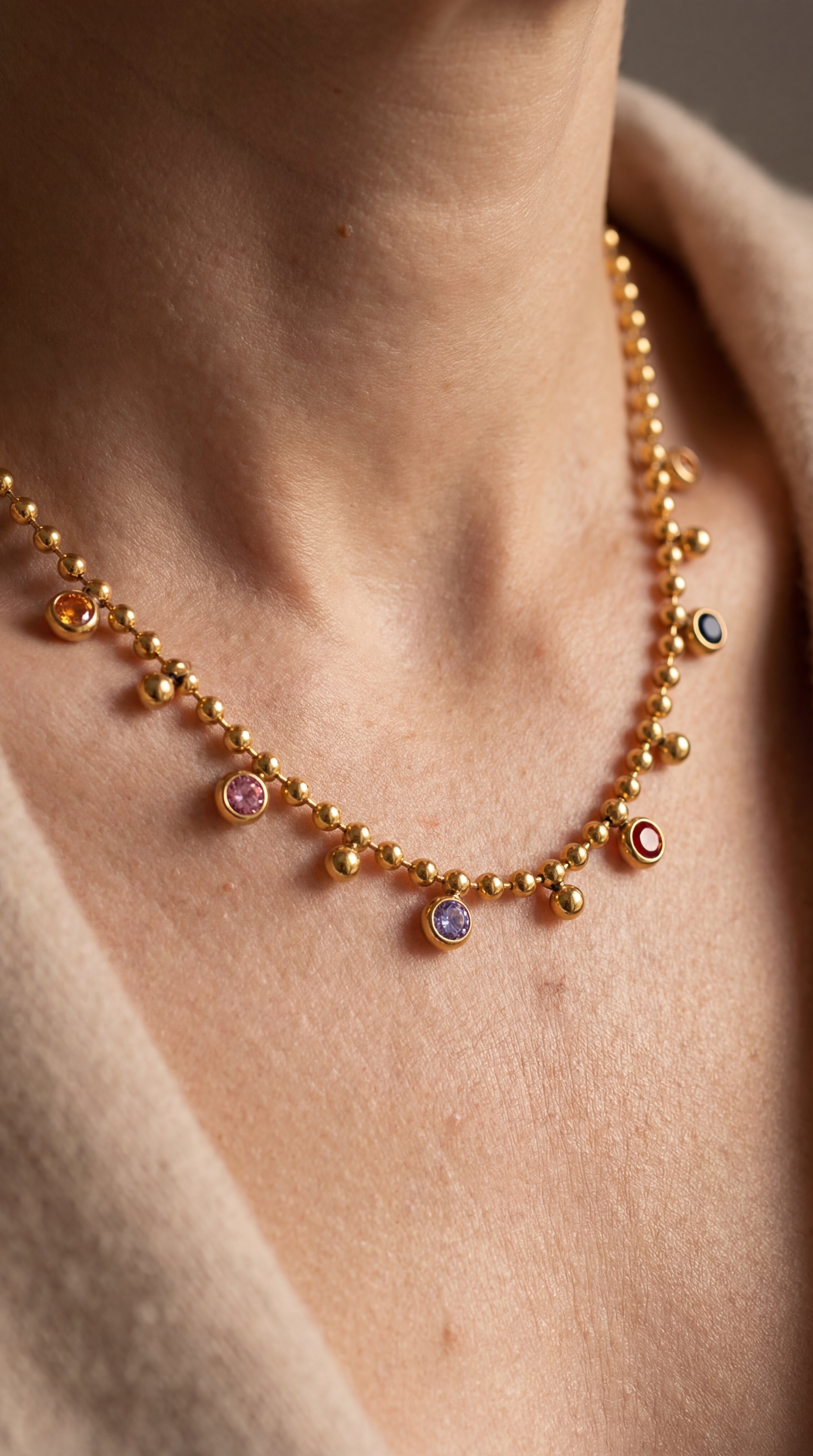 Confetti Gem Necklace