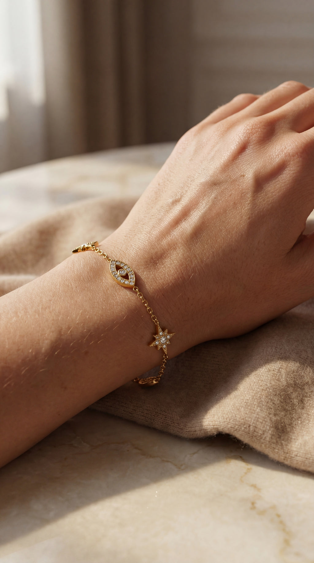 Lucky Eye Charm Bracelet