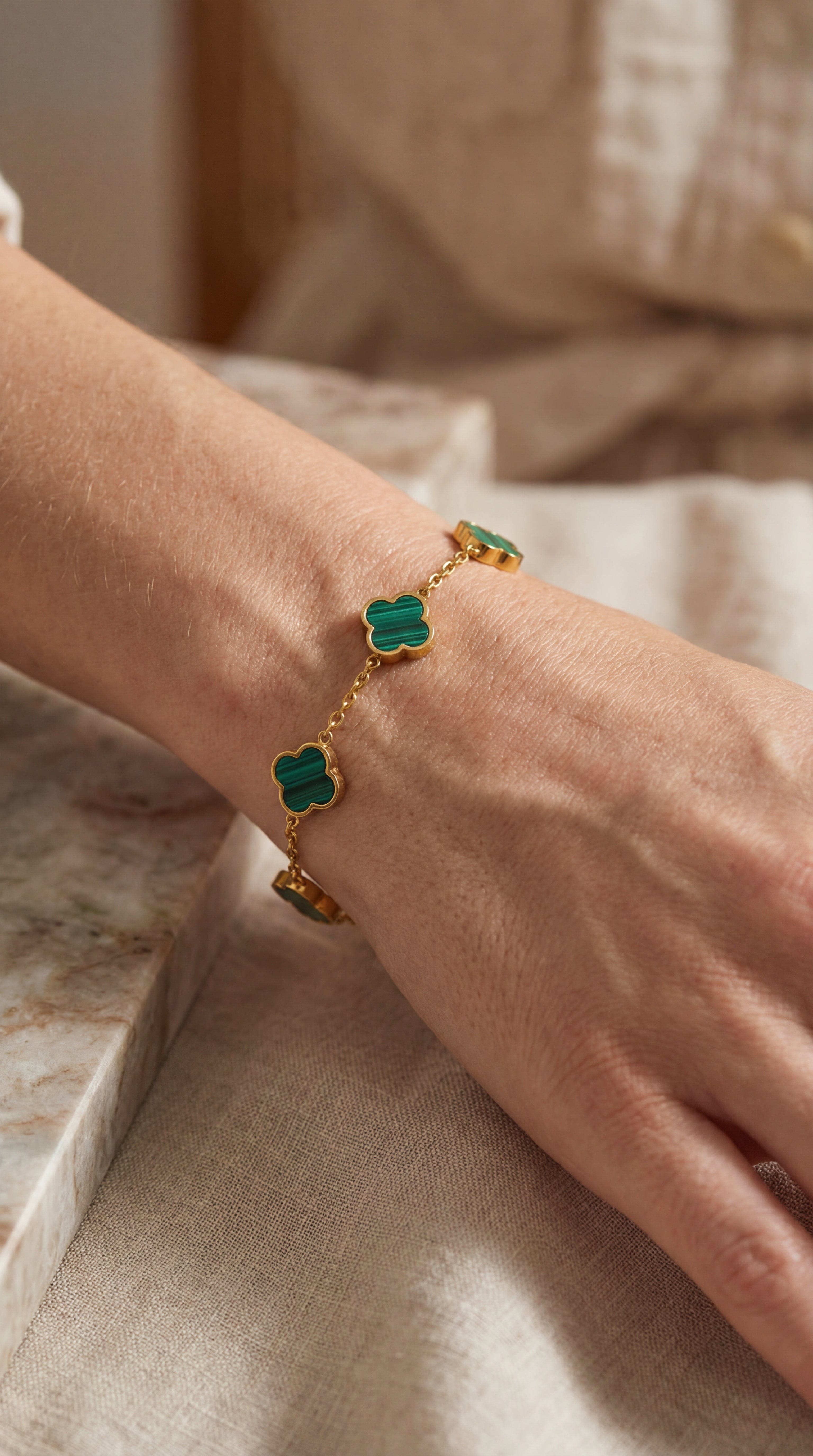 Serene Clover Bracelet