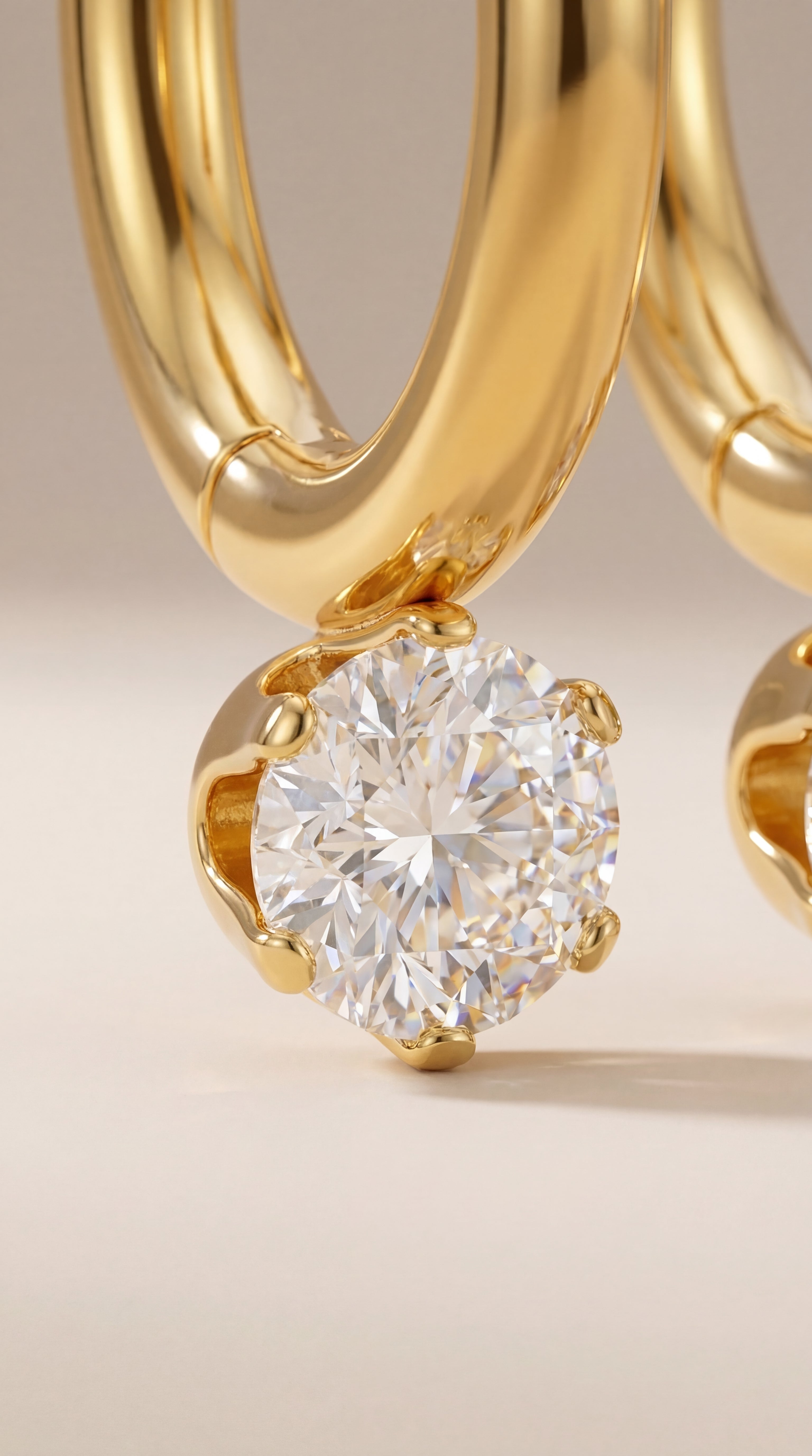 Oria Drop Hoops