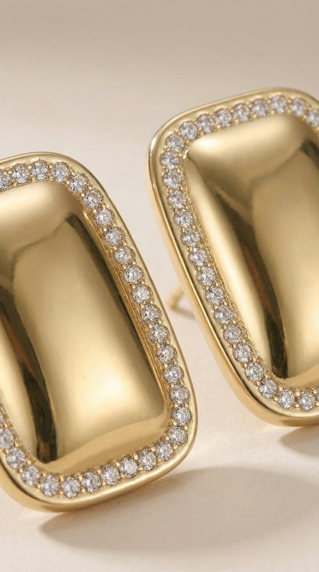 High Fashion Form Studs – Bold