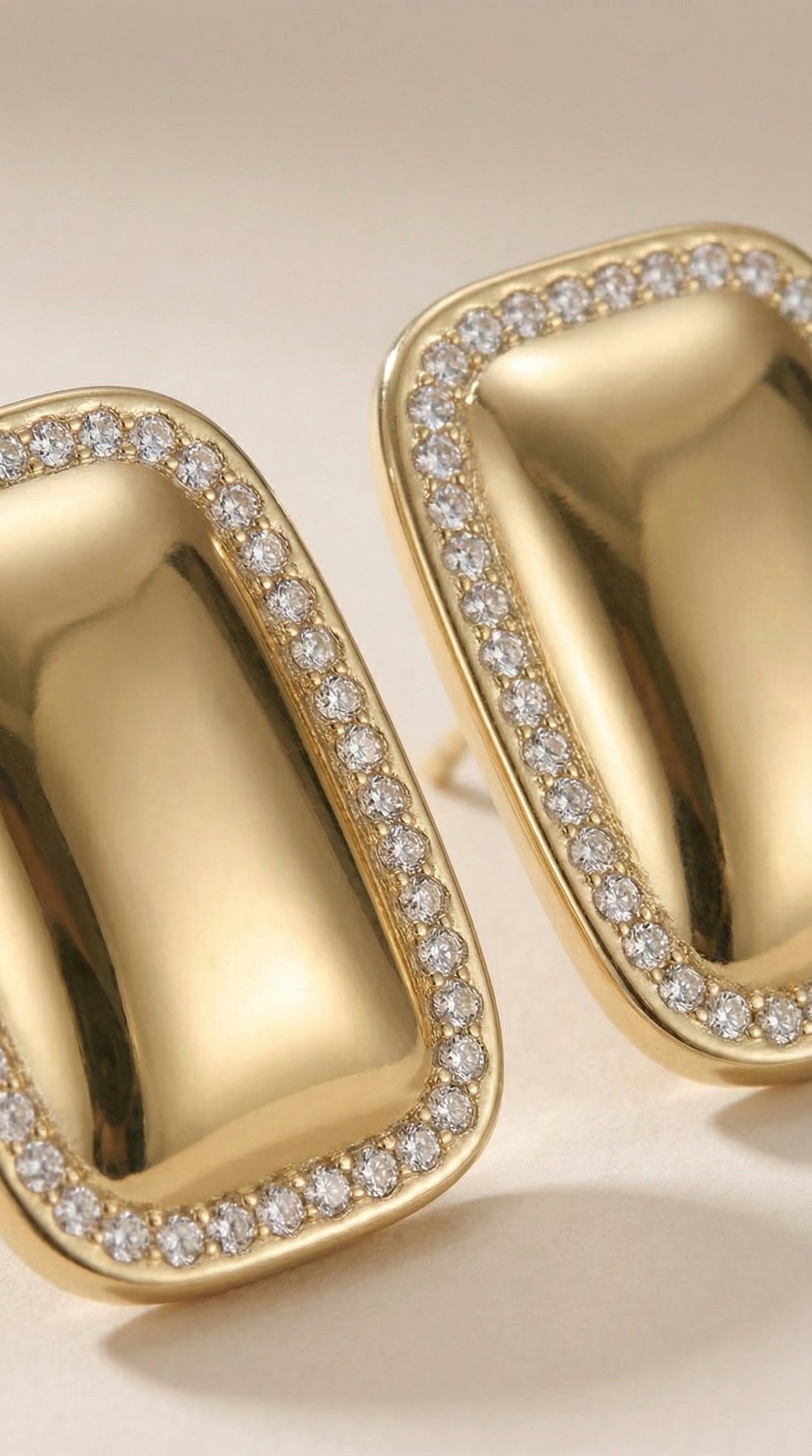 High Fashion Form Studs – Bold