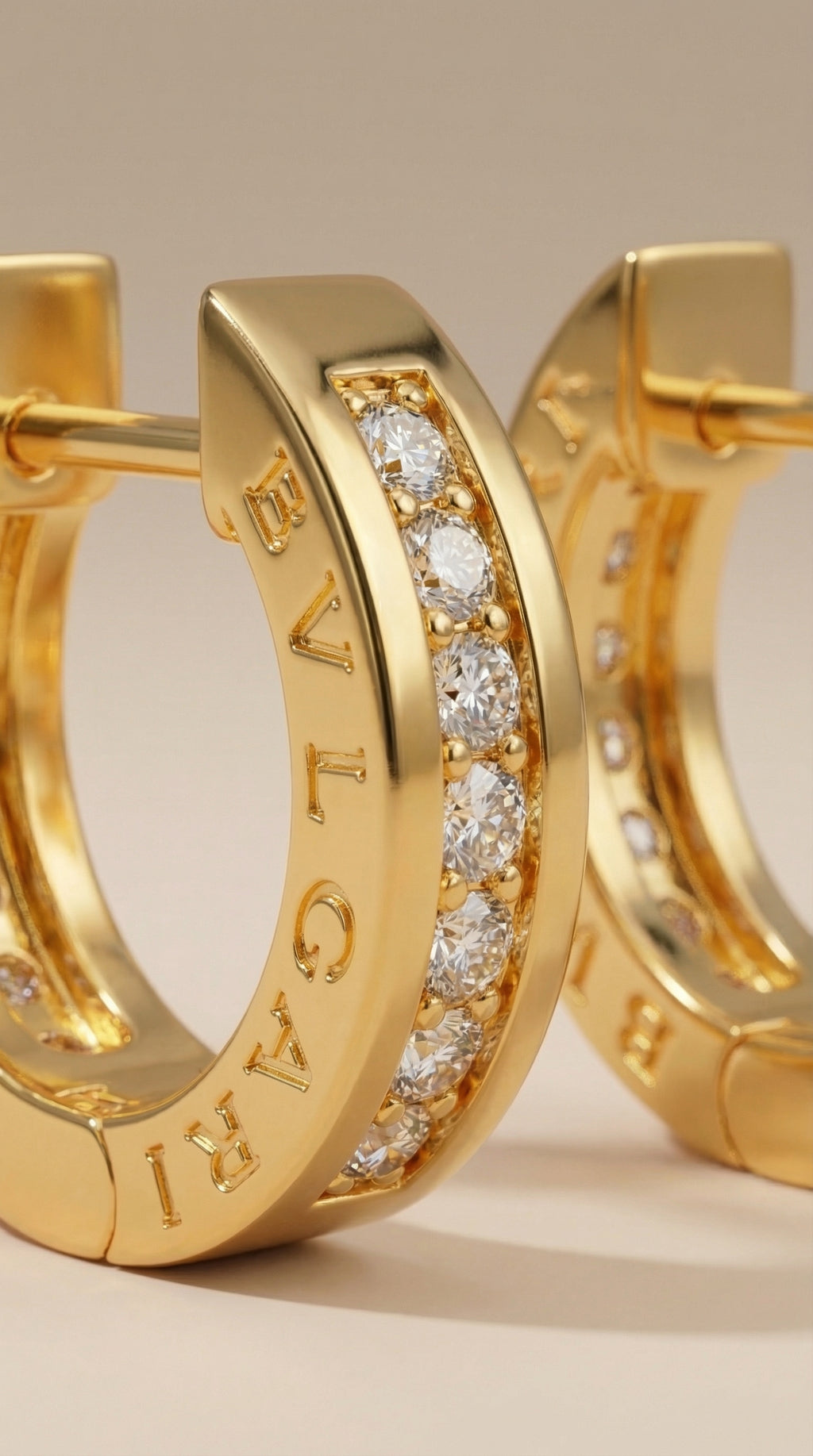 Letter Band Hoops - Oria