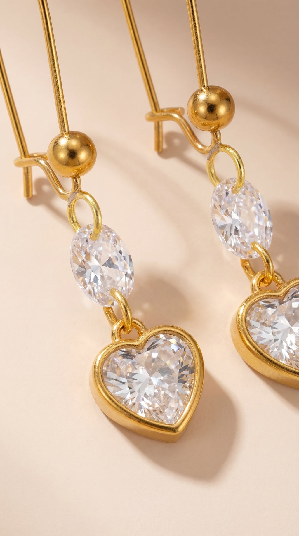Golden Promise CZ Drops