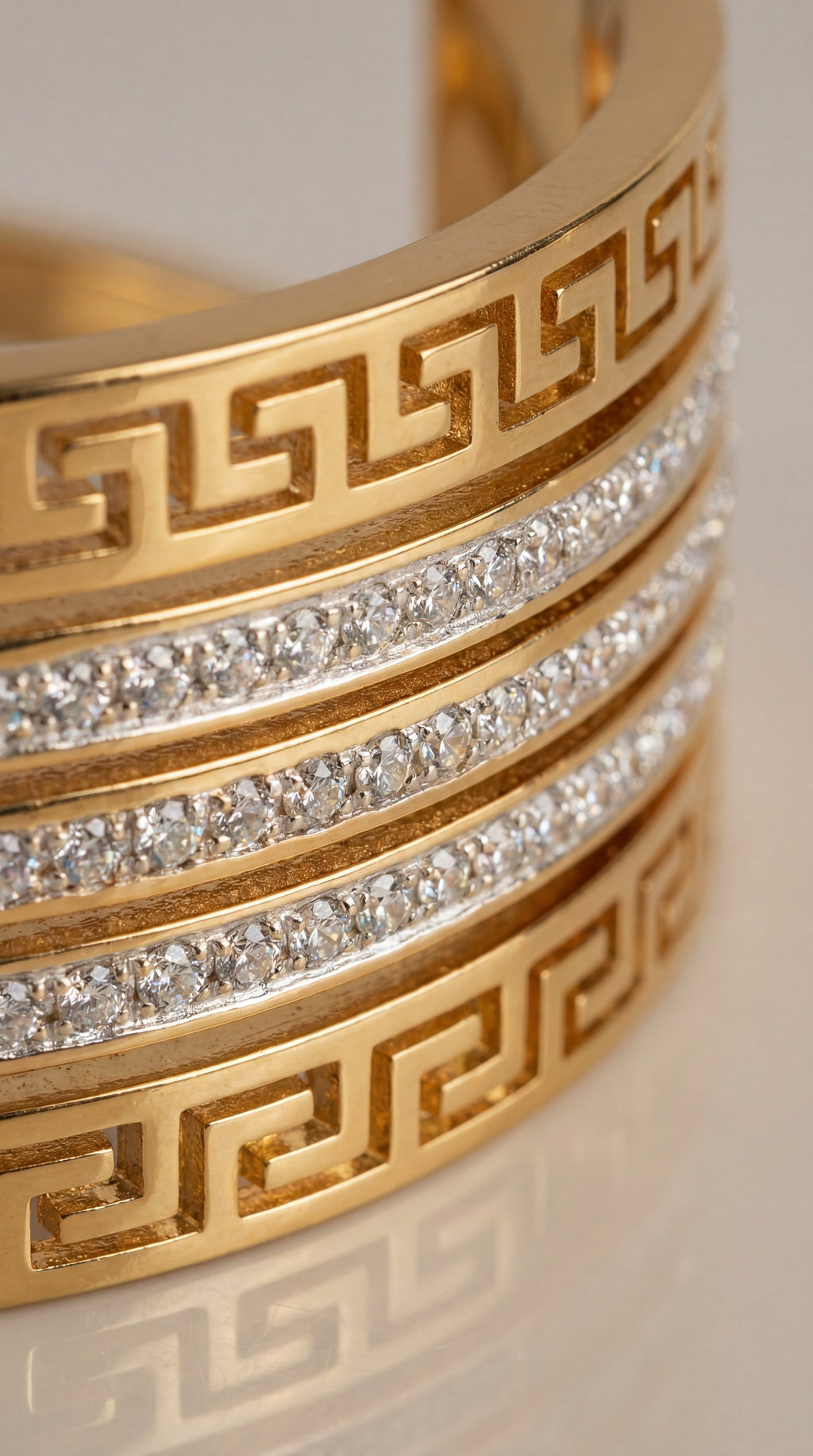 Sovereign Maze Pavé Cuff