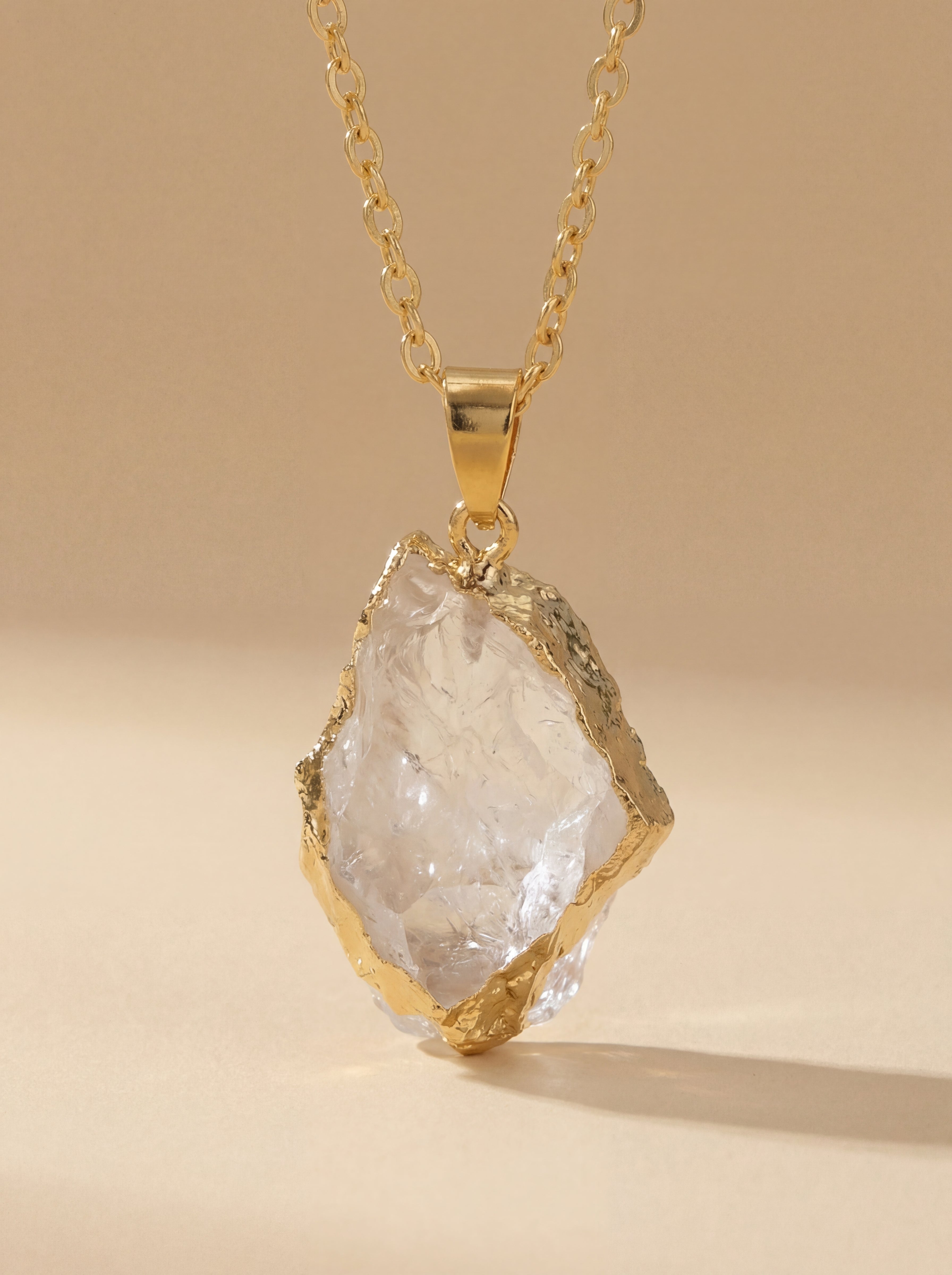 The Edit Pendant Necklace — Lilac Tone