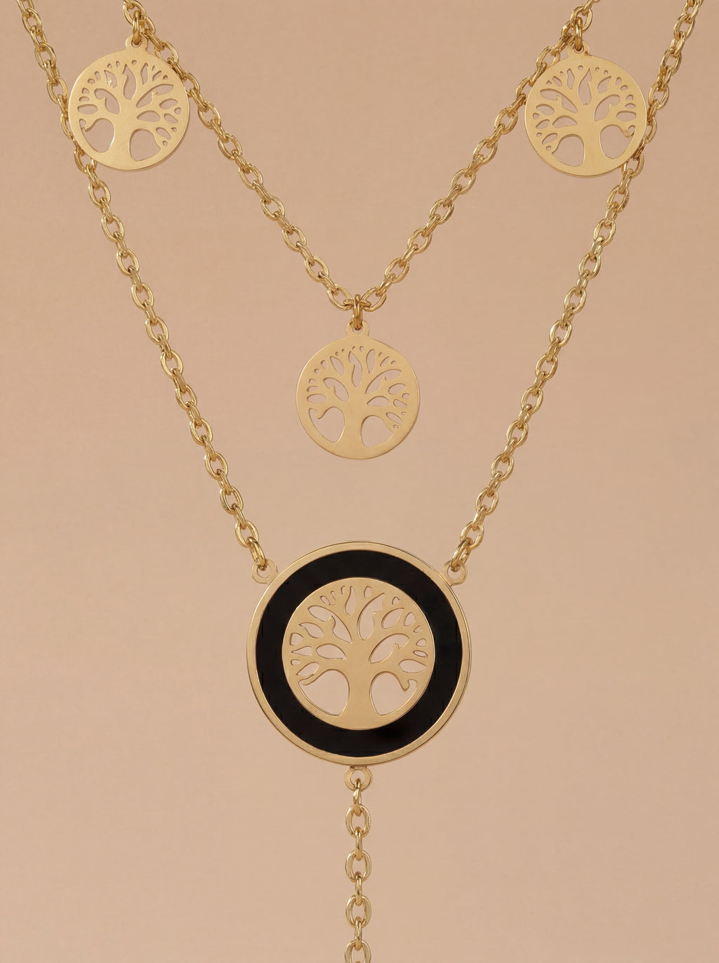 Double Layer Tree of Life Necklace