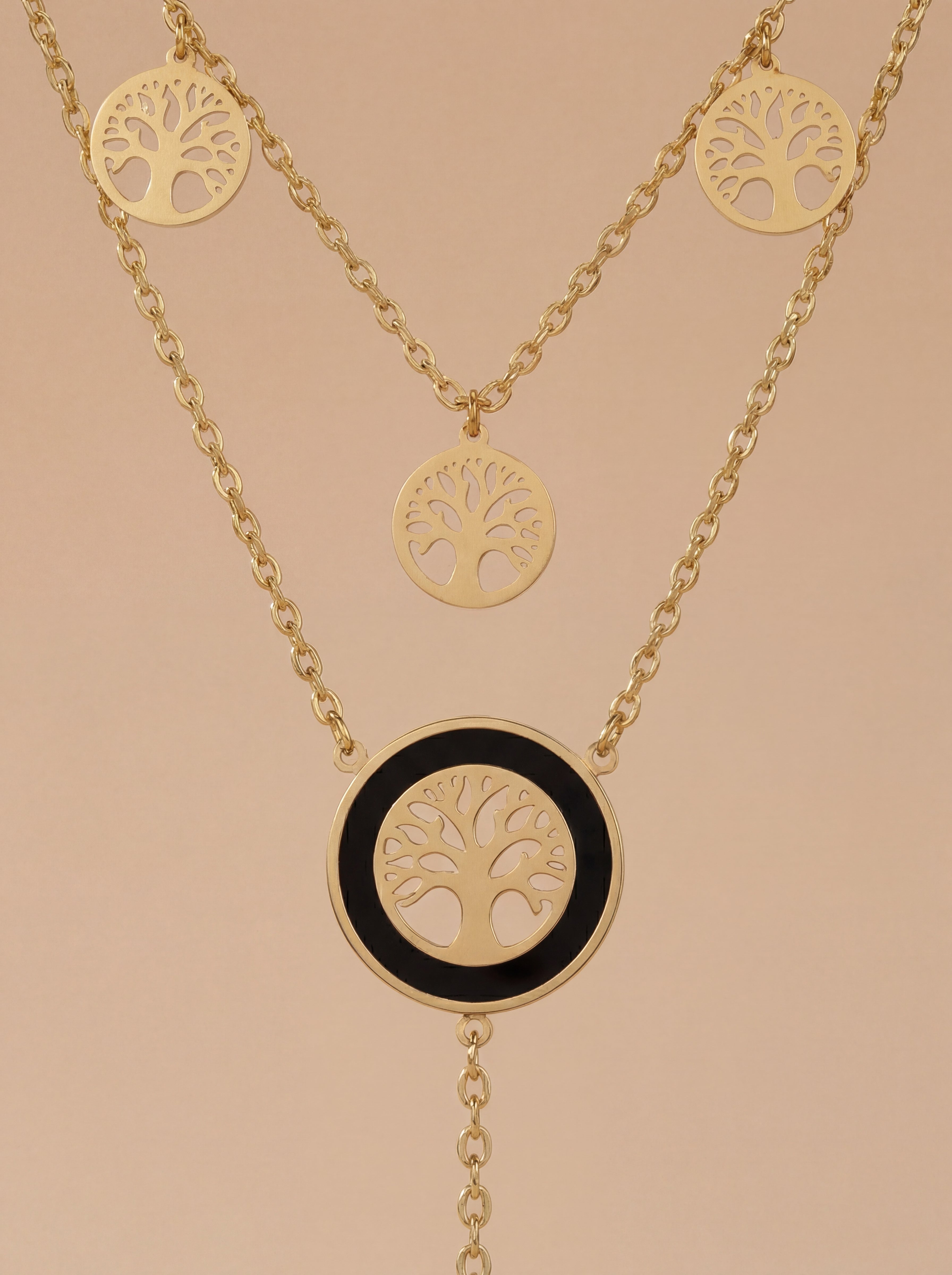 Double Layer Tree of Life Necklace