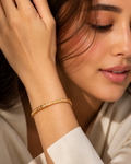 Dazzling Stone Bangle Bracelet