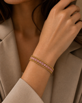 Rosy Day layer Bracelet