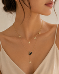 Black Swan Layer Necklace