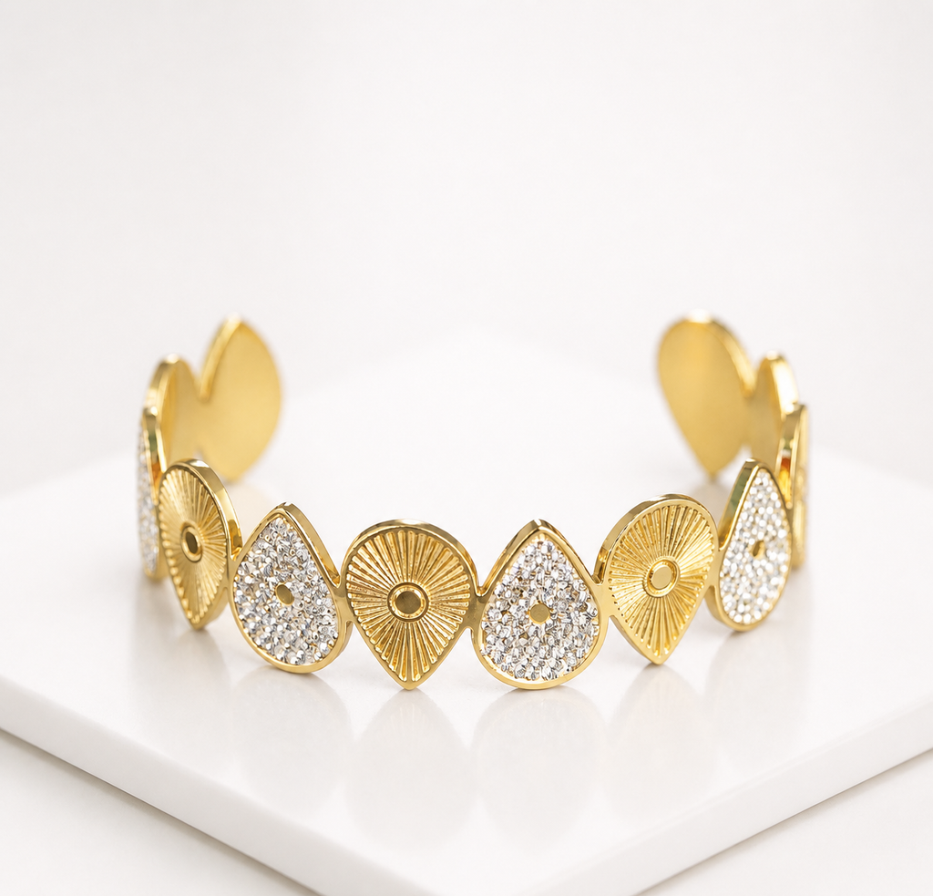 Golden Rhythm Cuff