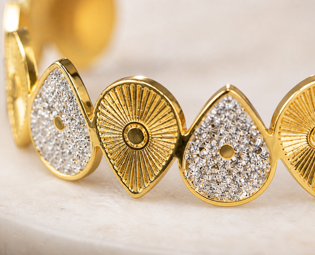 Golden Rhythm Cuff