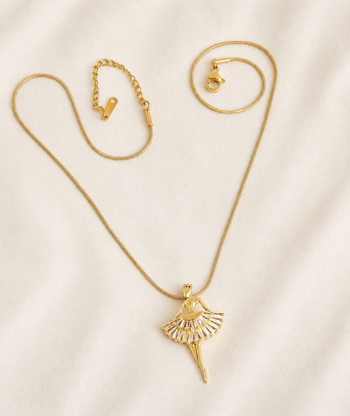 Bloom Dance Necklace - White