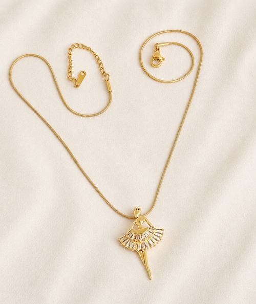 Bloom Dance Necklace - White