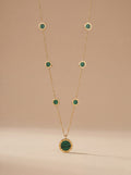 Verde Sweater Necklace