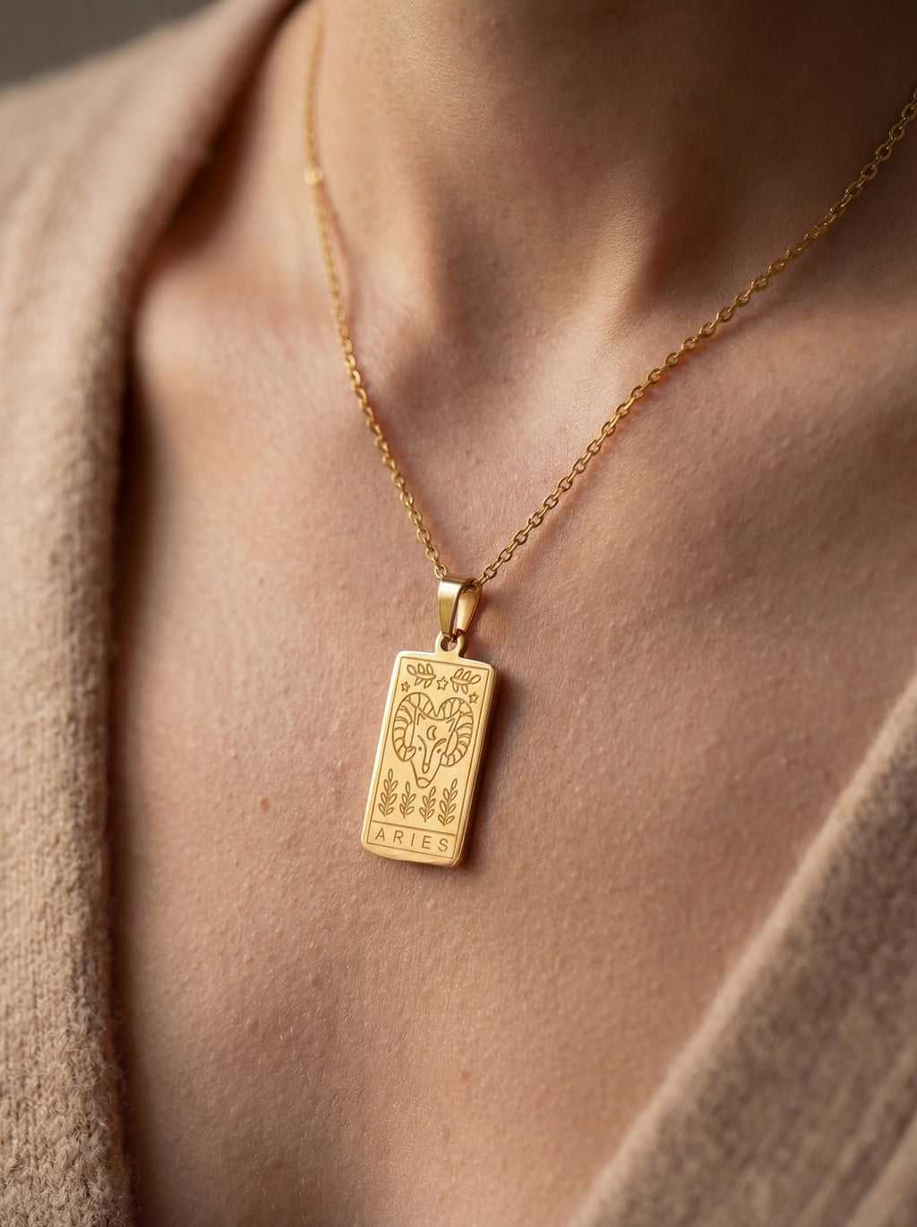 Studio Zodiac Necklace - Aries
