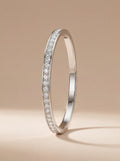 Maison White Radiance Pavé Bangle