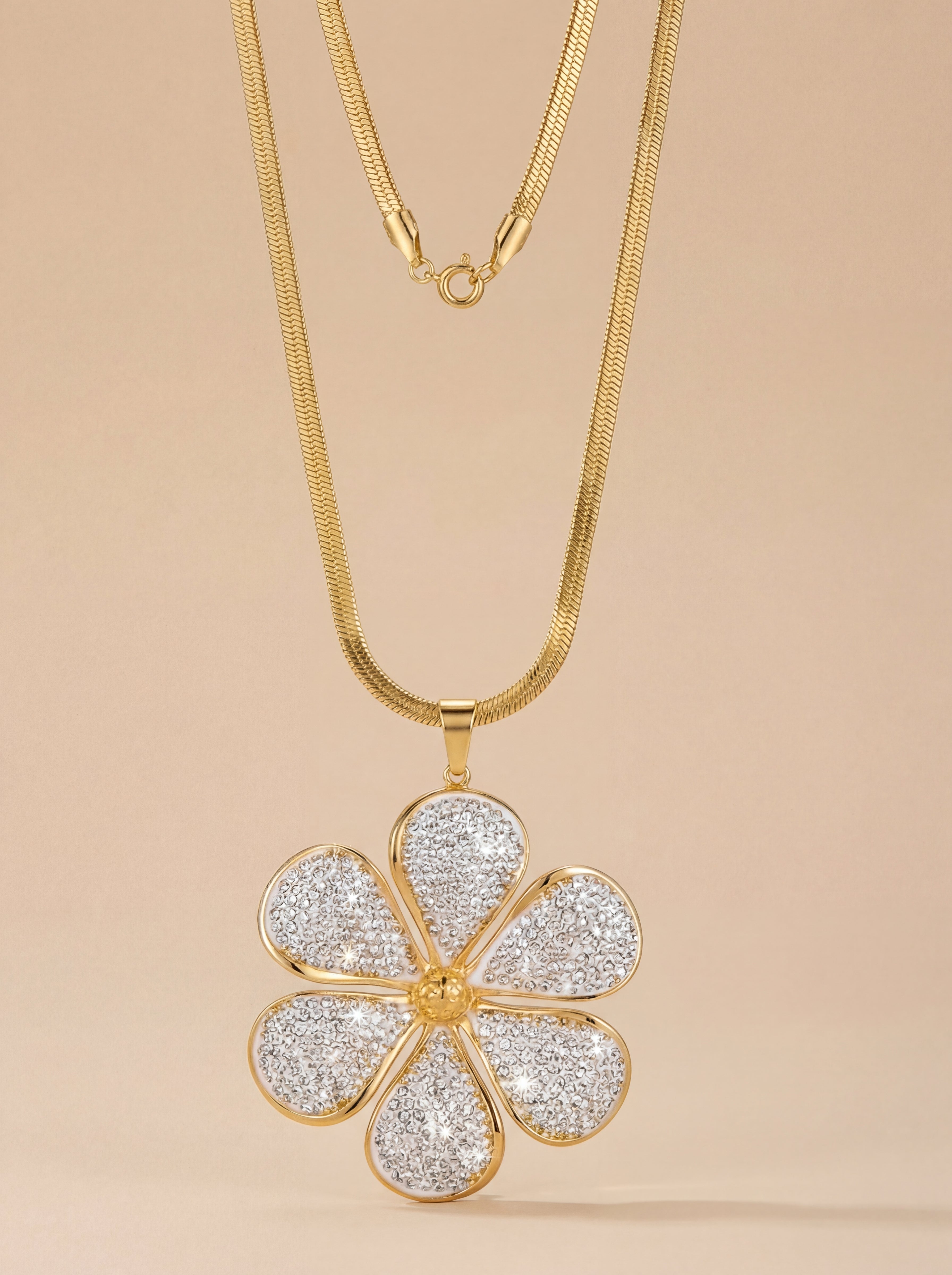 Ivory Maple Leaf Pendant