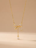 Bow Pendant Necklace