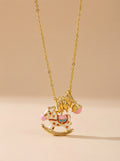 Joy Ride Rocking Horse Necklace