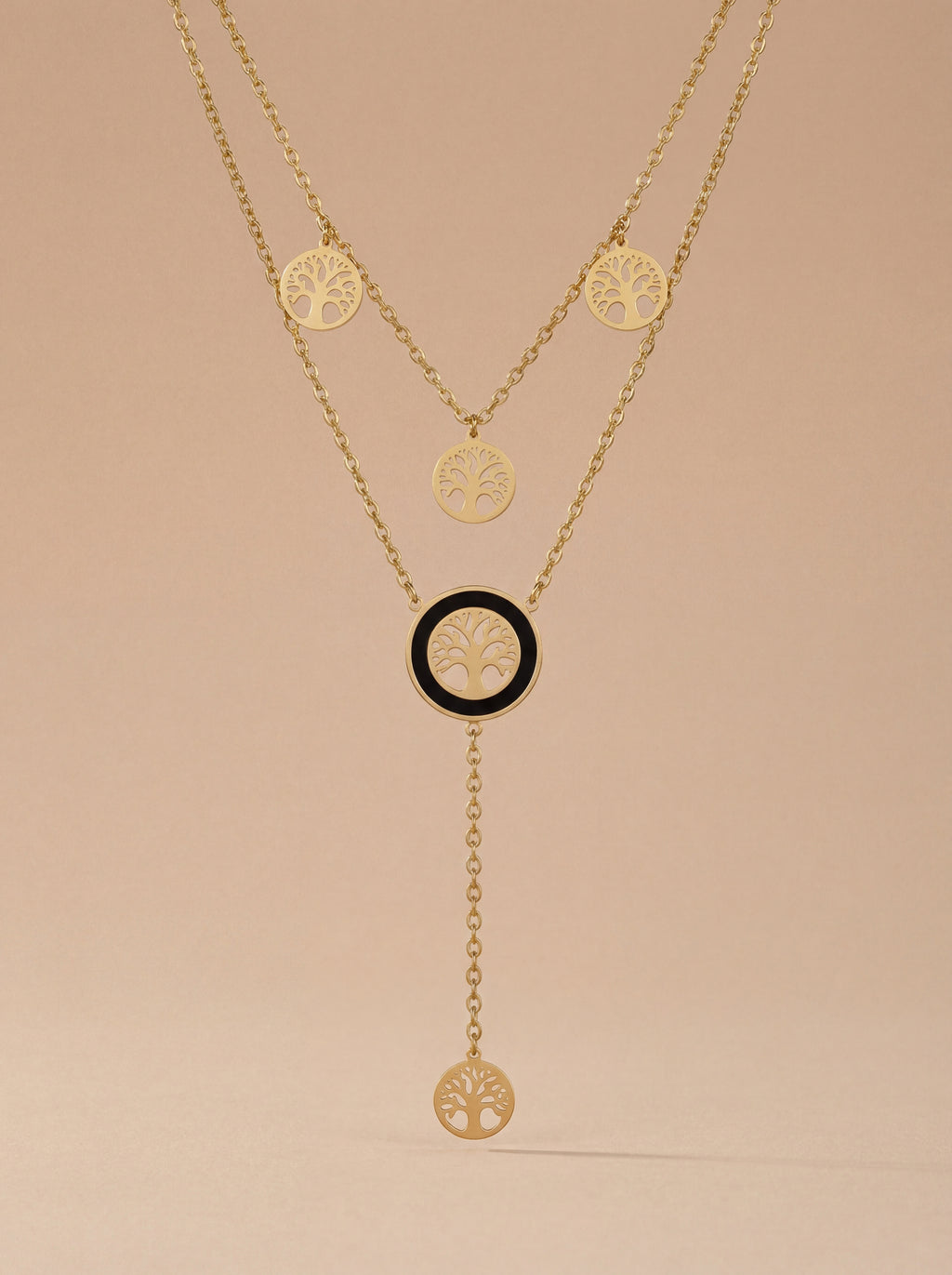 Double Layer Tree of Life Necklace