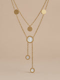 Roman Disc Necklace