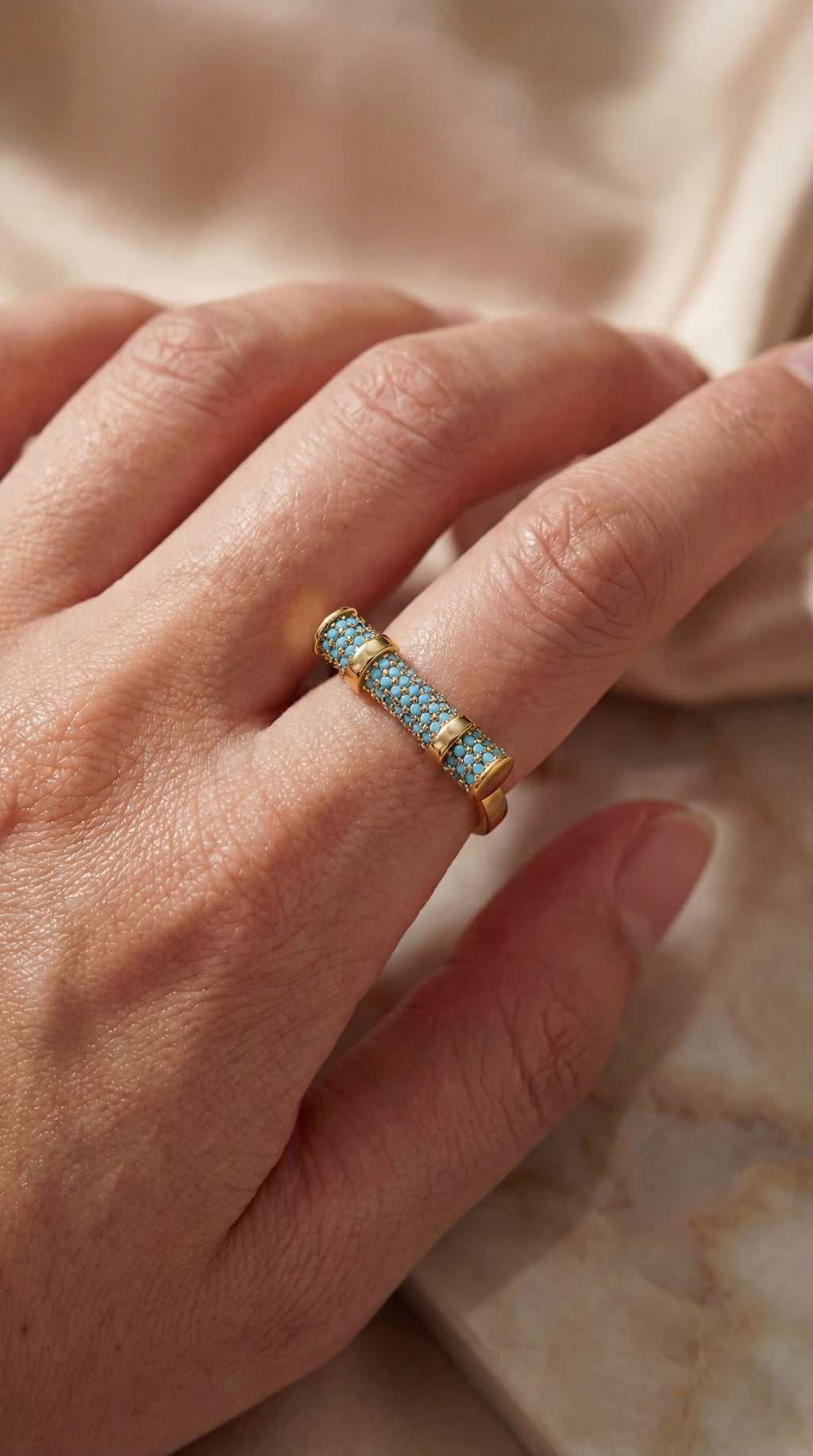 Azure Bar Ring