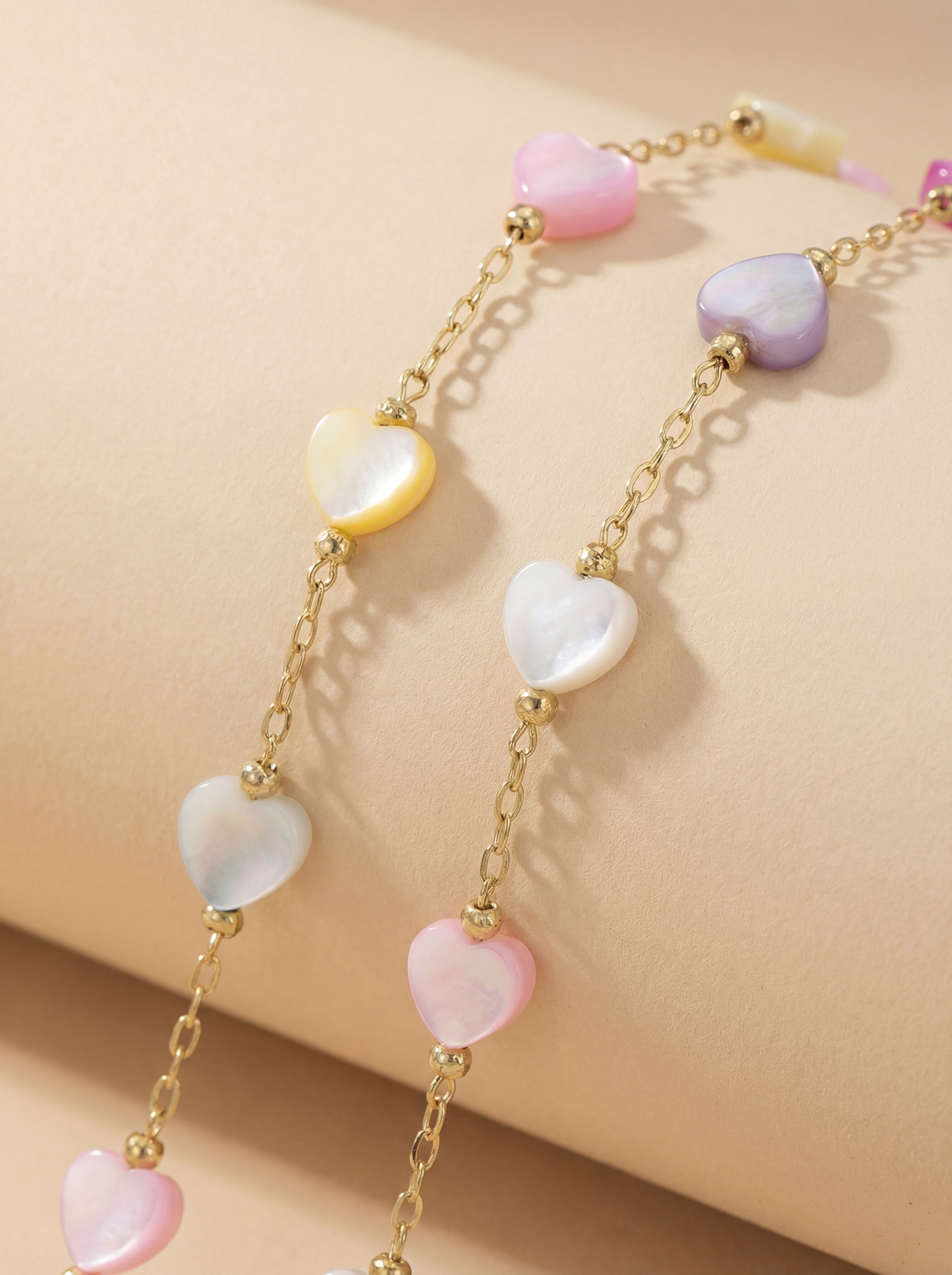 Pastel Hearts Symphony Necklace